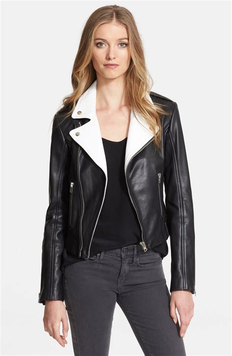 Nappa Leather Moto Jacket 